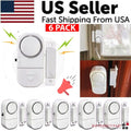 6 PCS WIRELESS Home Window Door Burglar Security ALARM System Magnetic Sensor