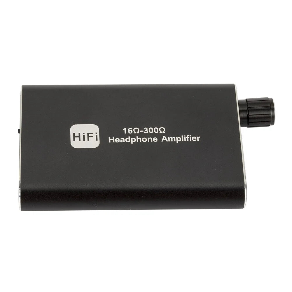 16-300Ω HIFI Headphone Amplifier Portable Earphone AMP 3.5Mm W/ Audio USB Cable
