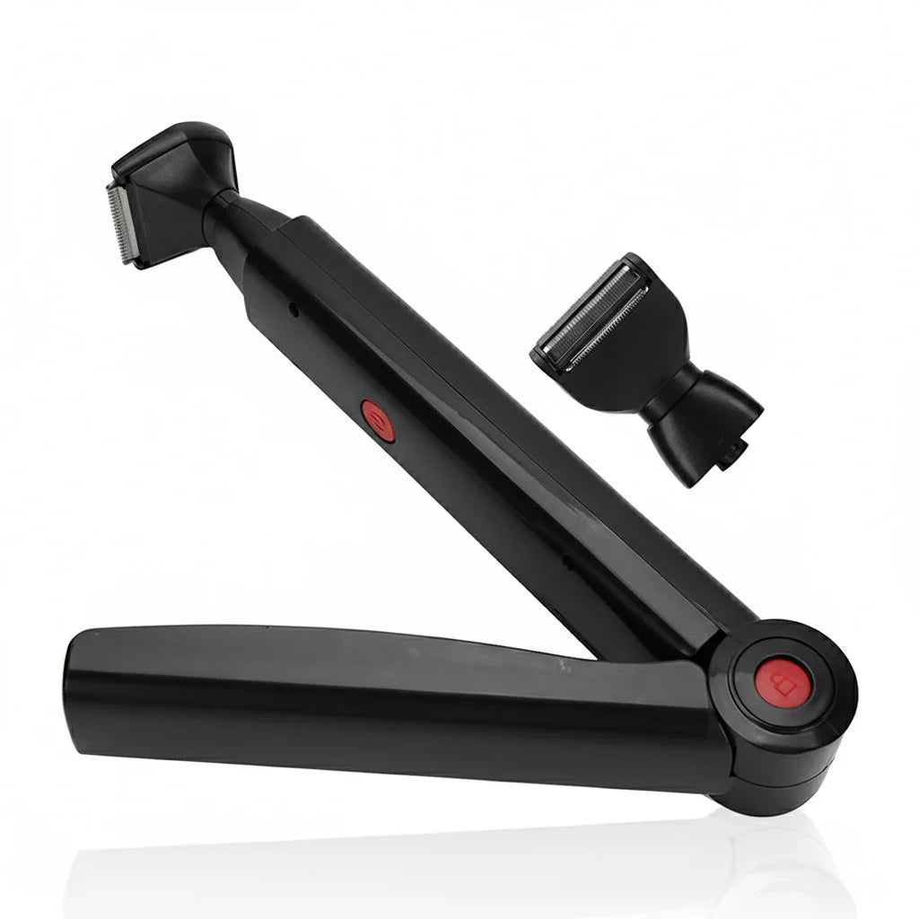 Long Handle Electric Back Shaver for Men Body Hair Removal Razor USB Recharge US