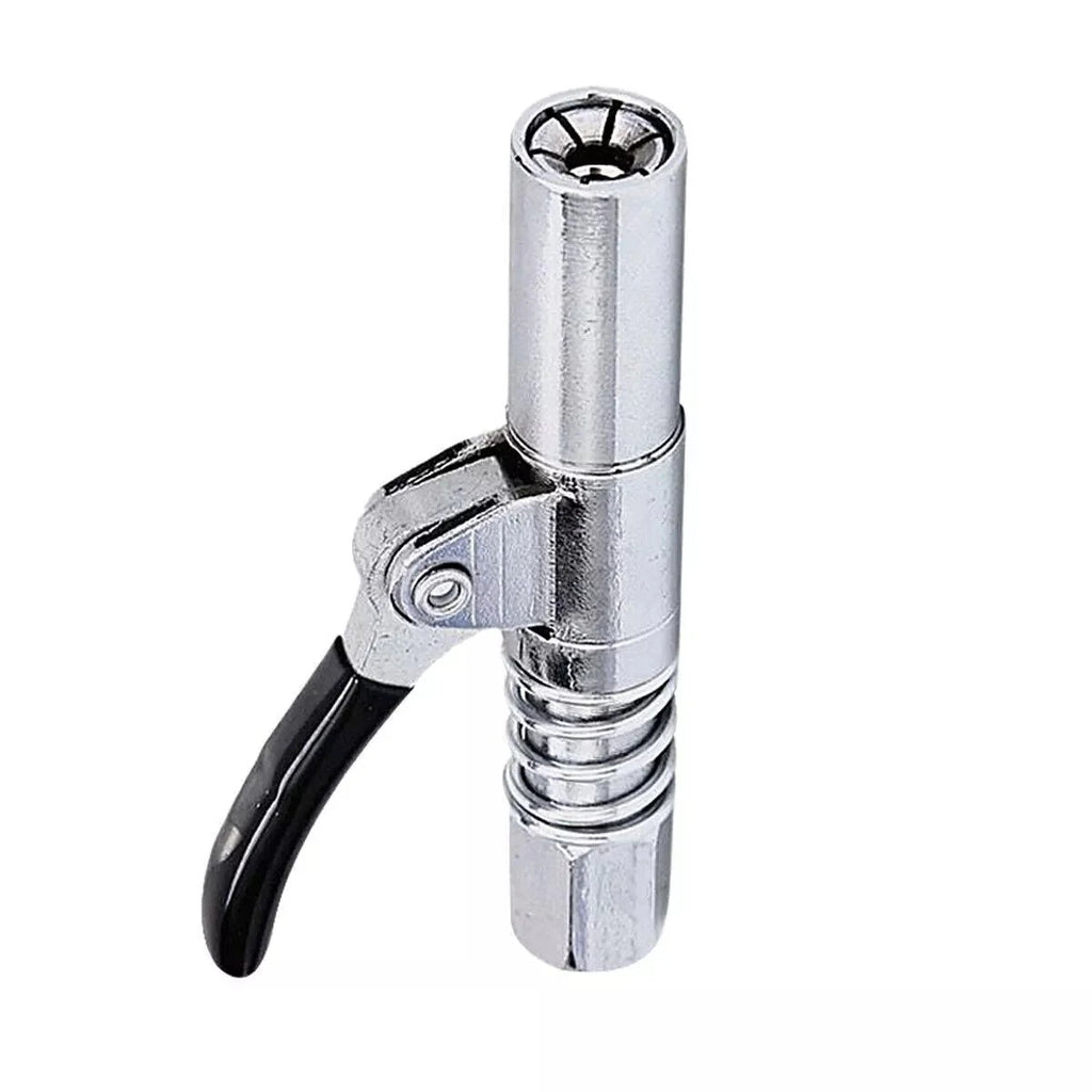 2 Pack Grease Gun Coupler High Pressure Quick Release Lock Oil Injection Nozzles