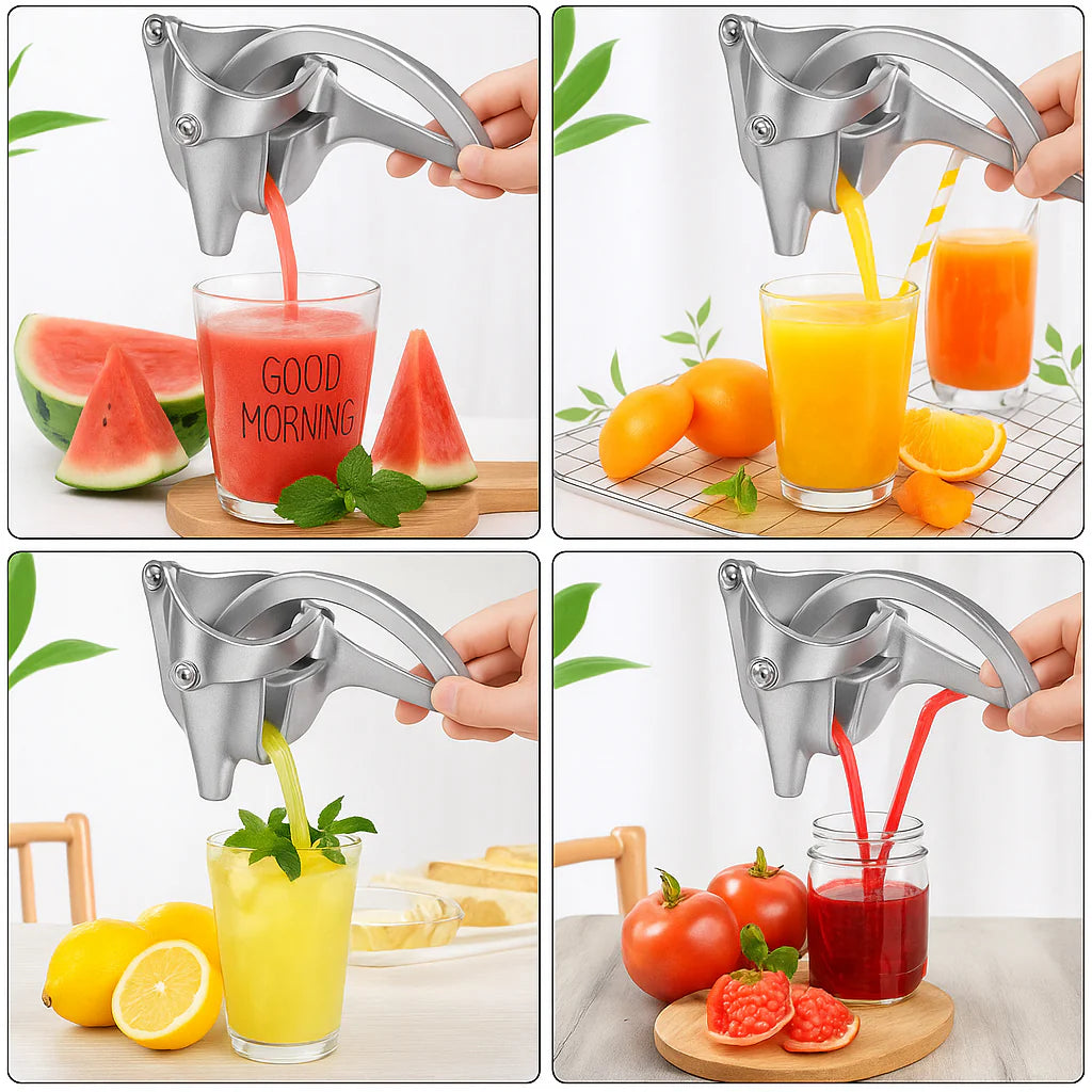 Heavy Duty Metal Manual Juicer Fruit Juice Squeezer for Pressing Lemons Oranges