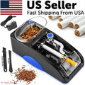 Cigarette Machine Automatic Electric Rolling Roller Tobacco Injector Maker US