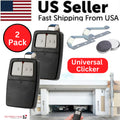 2 for Universal Clicker 375LM 375UT KLIK1U Garage Gate Door Opener Remote Dip