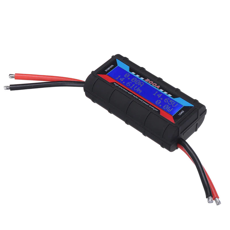 200A DC Digital Monitor LCD Volt Amp Meter Analyzer for RC Battery Solar Power