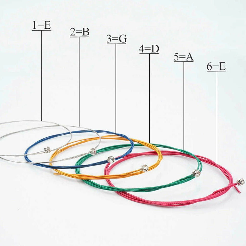 3 Sets of 6 Guitar Strings Replacement Steel String for Acoustic Guitar 1St-6Th