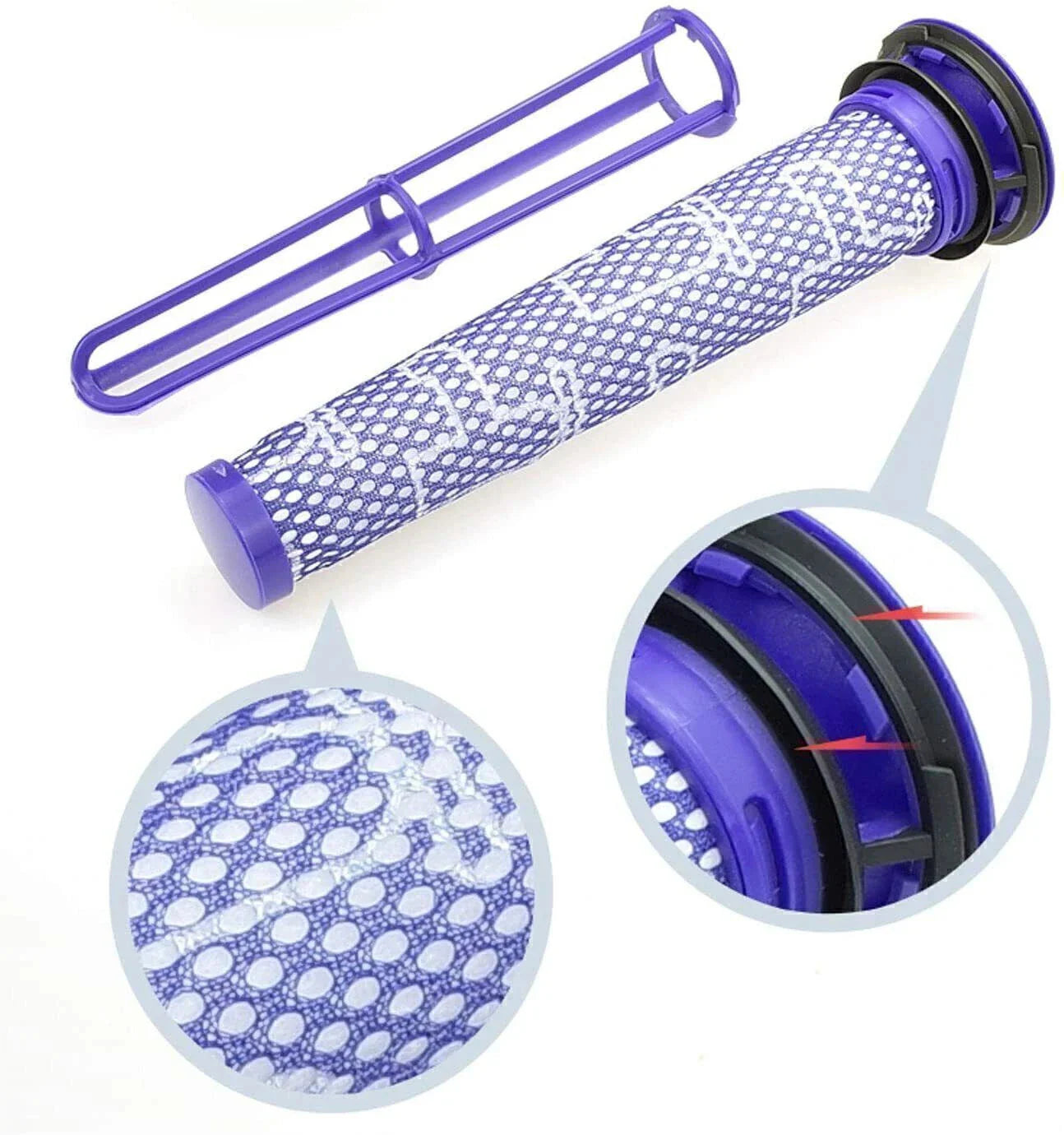 Replacement HEPA Motor Filter for Dyson V7 V8 Absolute Cordless Vacuum Cleaner