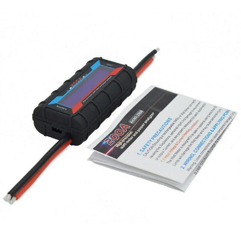 200A DC Digital Monitor LCD Volt Amp Meter Analyzer for RC Battery Solar Power