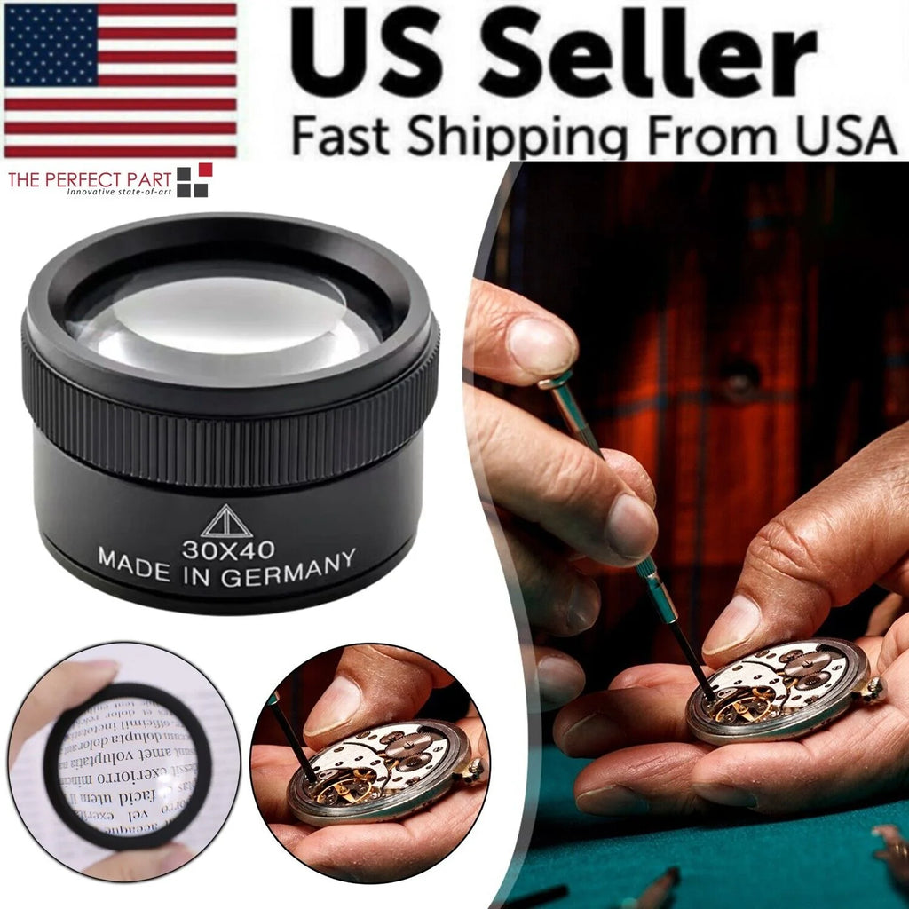 40X Magnifying Glass Eye Loupes Loop Optical Magnifier Jewelry Watch Repair Tool
