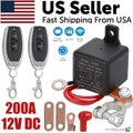 Car Battery Disconnect Switch Remote Control Power Kill Master Isolator Cut Off
