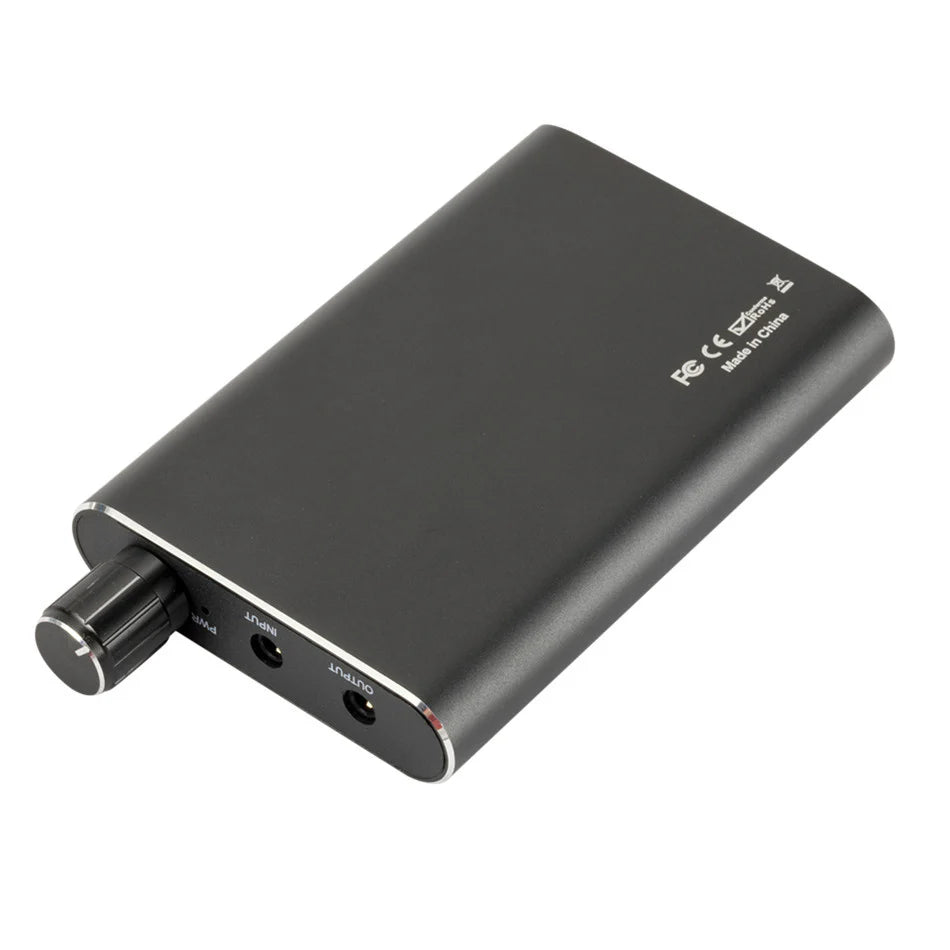 16-300Ω HIFI Headphone Amplifier Portable Earphone AMP 3.5Mm W/ Audio USB Cable