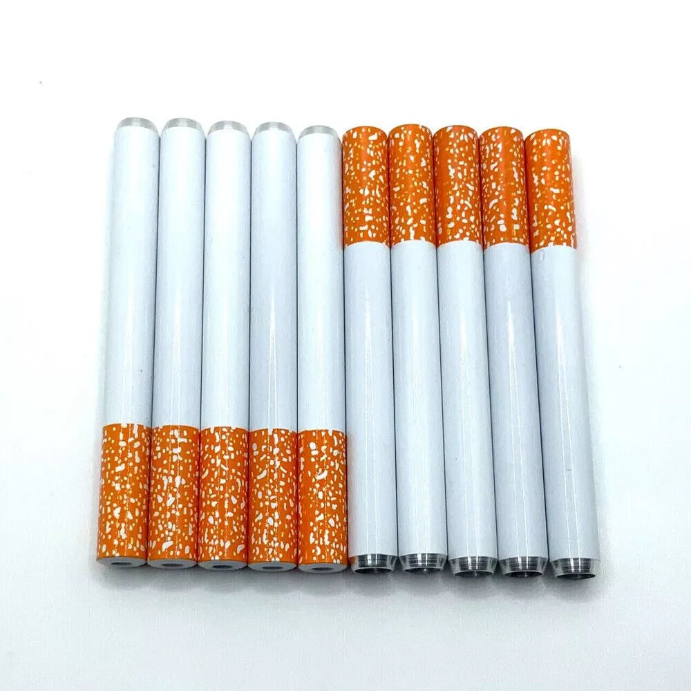 10 Pack 3” One Hitter Pipe Aluminum Bat Tobacco Smoking Dugout Accessories - USA
