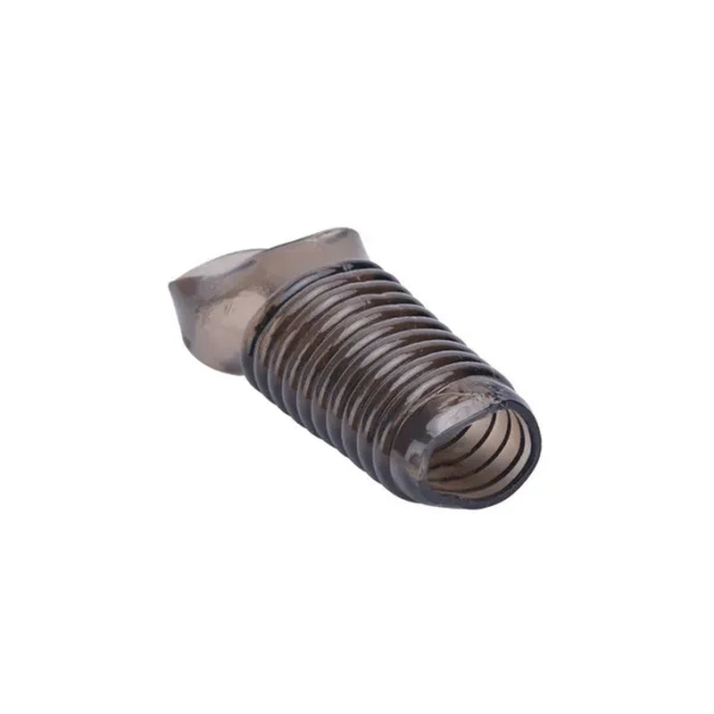 2PCS Reusable Cock Ring Glans Penis Enlarger Delayed Ejaculation Sleeve Extender