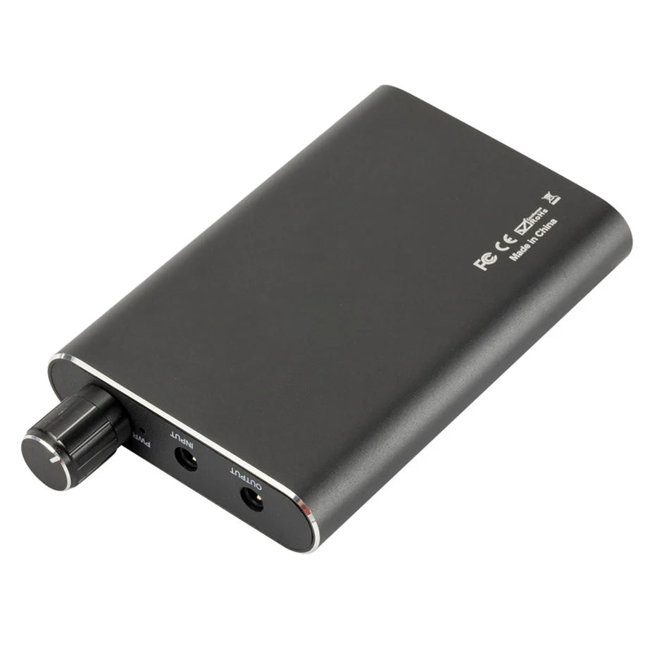 16-300Ω HIFI Headphone Amplifier Portable Earphone AMP 3.5Mm W/ Audio USB Cable