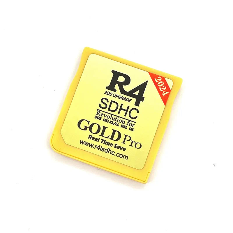 2024 Version R4 Gold Pro SDHC R4I for DS/3DS/2DS Revolution Cartridge + USB