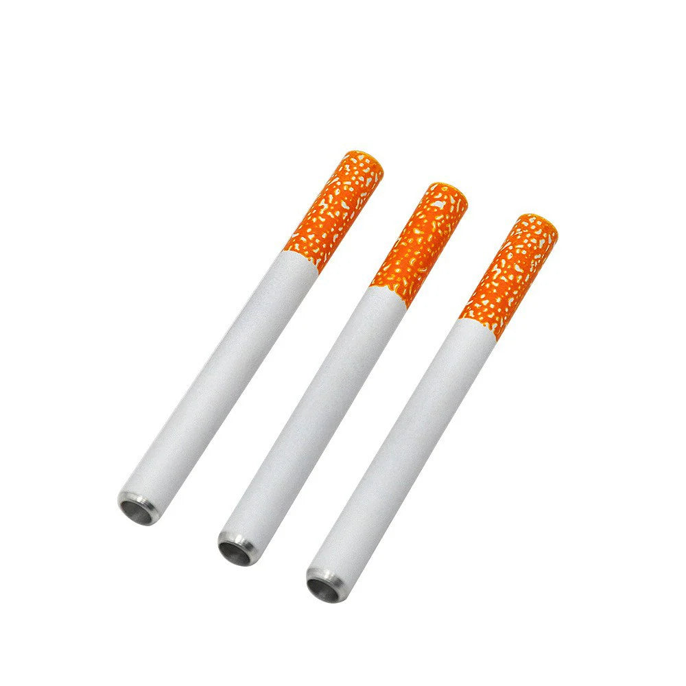 10 Pack 3” One Hitter Pipe Aluminum Bat Tobacco Smoking Dugout Accessories - USA