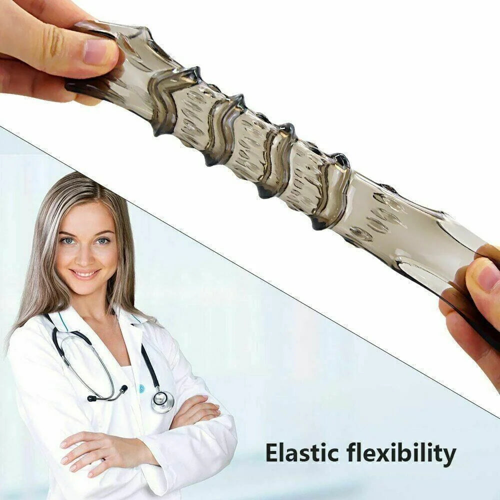 2PCS Reusable Cock Ring Glans Penis Enlarger Delayed Ejaculation Sleeve Extender