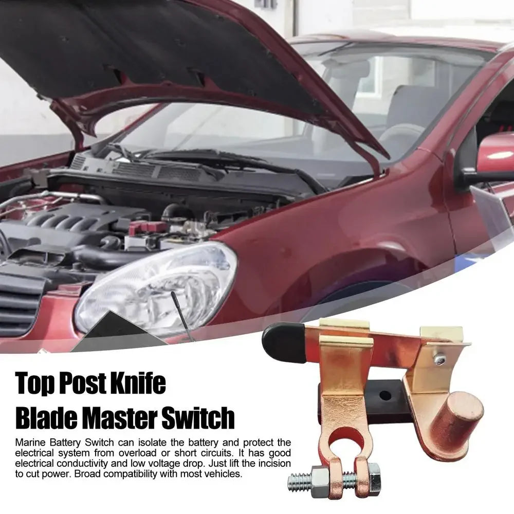 Battery Isolator Switch Disconnect Power Cut off Kill for Car Vehicle RV Auto US