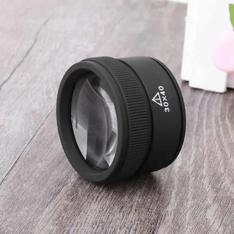 40X Magnifying Glass Eye Loupes Loop Optical Magnifier Jewelry Watch Repair Tool