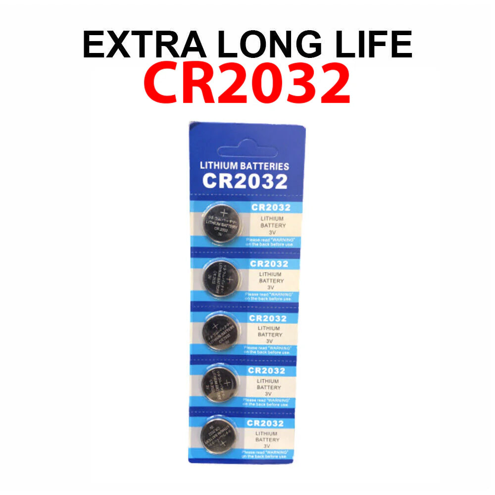 5 X New LITHIUM BATTERY 3V CR2032 CR 2032 BR2032 DL2032 Remote Button Cell Watch