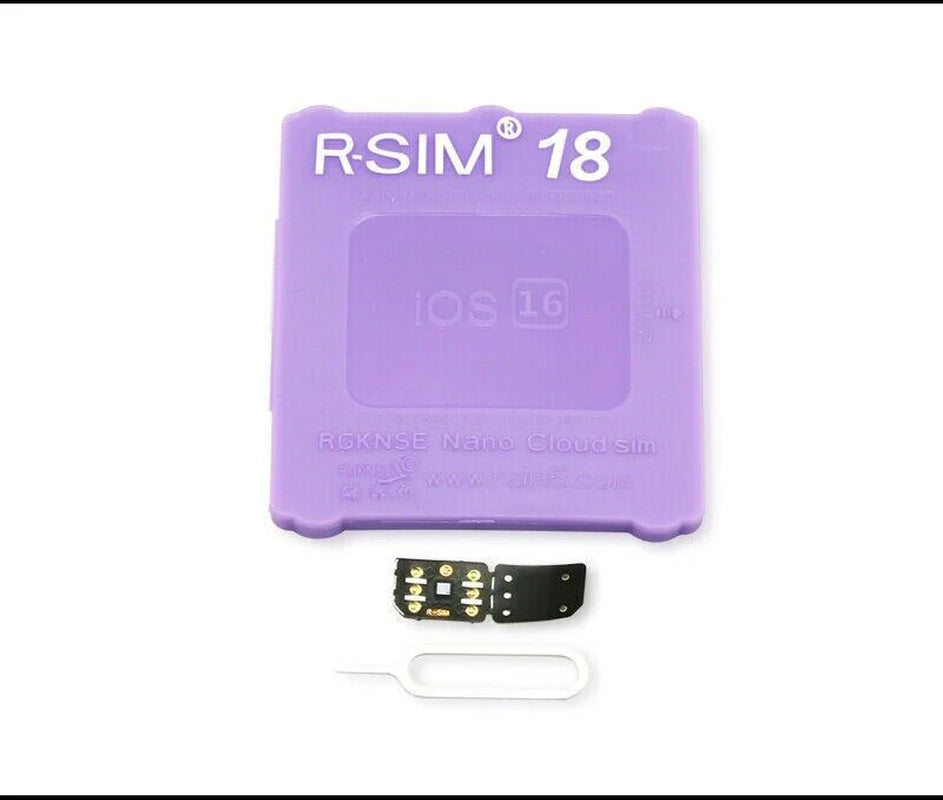 R-SIM18 RSIM 18 Nano Unlock Card for Iphone 14 plus 13 12 11 Pro Max X XR Ios 16