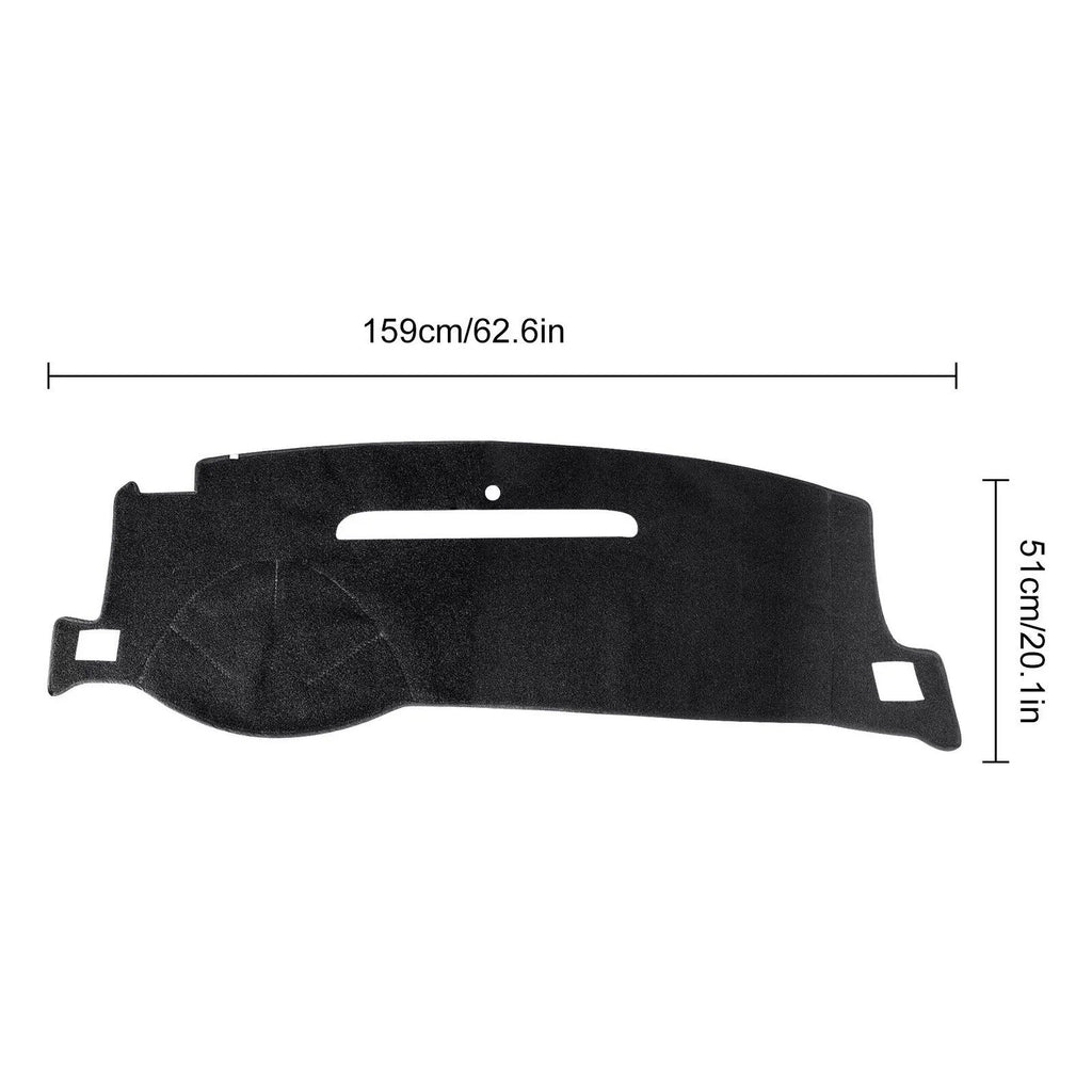 Fit for Chevy Silverado/Tahoe/Suburban 2007-2014 US Dashboard Pad Dash Cover Mat