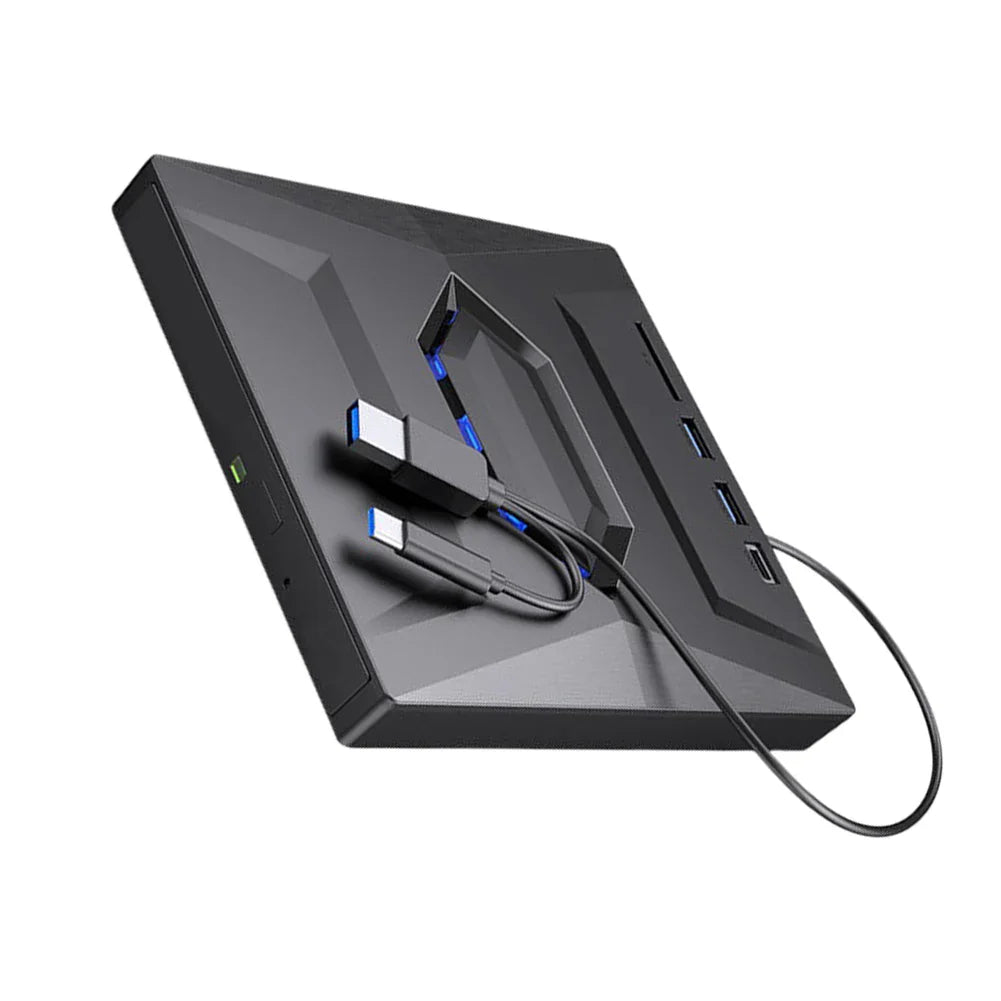 External CD DVD Drive USB 3.0 Writer Burner Player for PC Laptop Windows 11 10