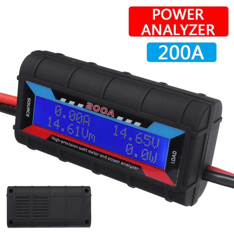 200A DC Digital Monitor LCD Volt Amp Meter Analyzer for RC Battery Solar Power