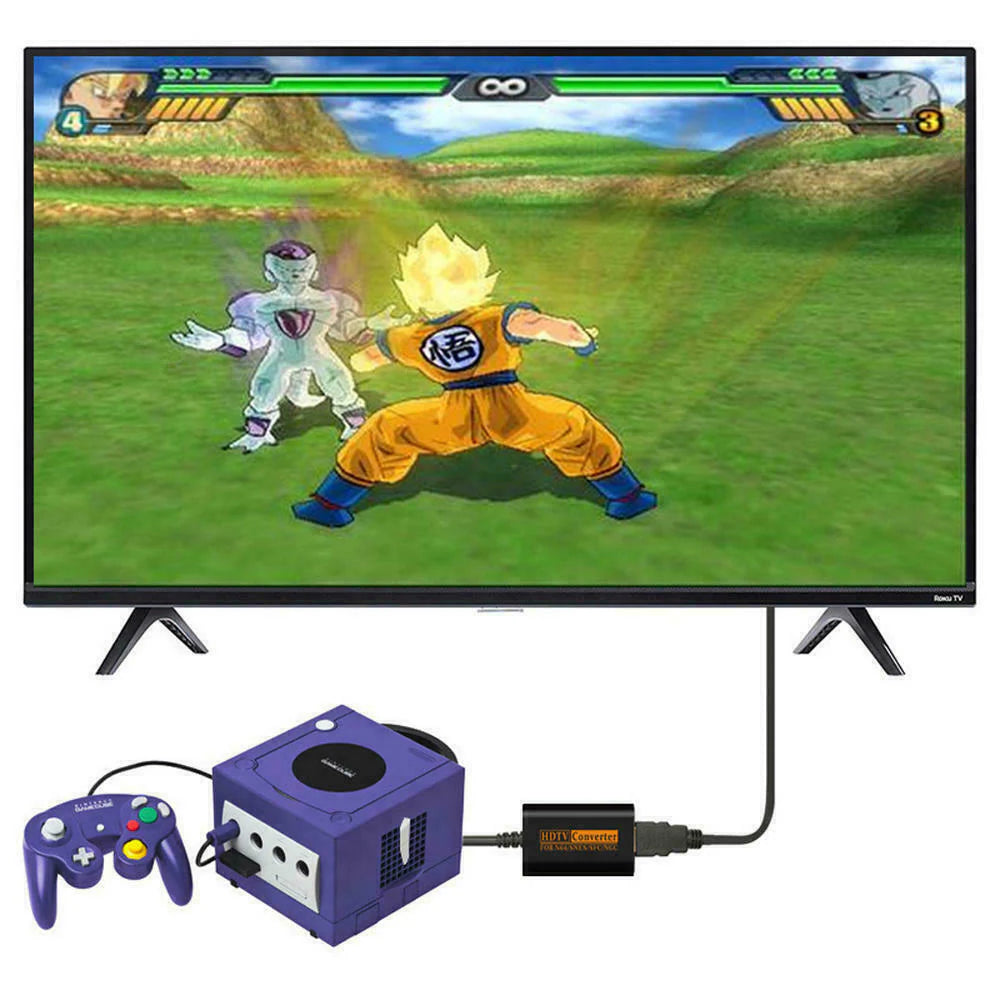N64 to HDMI Converter Adapter HD Link Cable for Nintendo Gamecube Super NES SNES