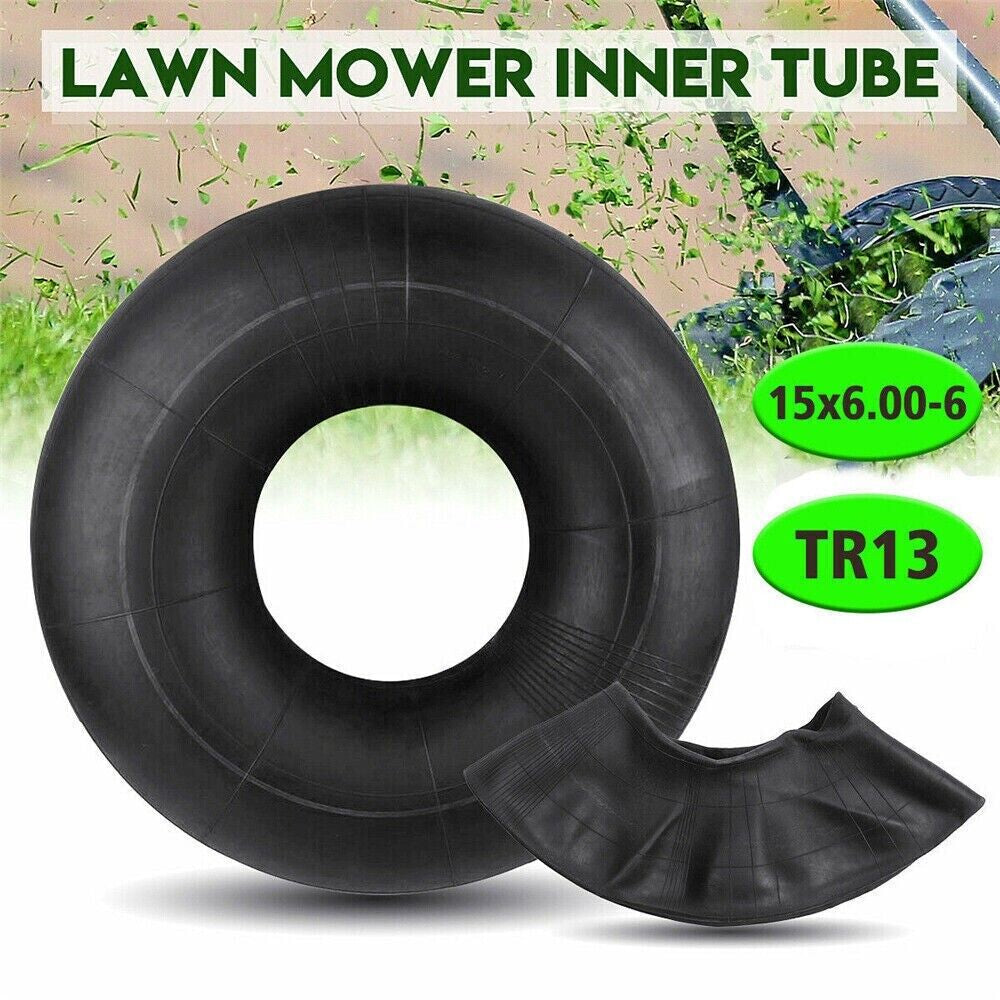2PCS 15X6.00-6 Lawn Mower Tire Inner Tubes 15X6-6, 15X6X6, 15/6X6 TR13 Valve ATV