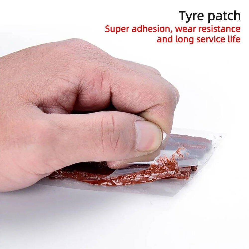 68Pc Tire Repair Kit DIY Flat Tire Repair Car Truck Motorcycle Home Plug Patch