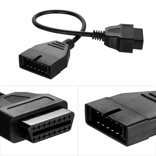 12 Pin OBD1 to 16 Pin OBD2 Convertor Adapter Cable for GM Diagnostic Scanner US