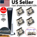 5 Pack OEM HDMI Port Connector Socket Replacement for Sony Playstation 5 PS5 USA