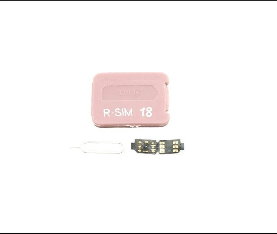 R-SIM18+ RSIM 18+ Nano Unlock Card for Iphone 14 plus 13 12 11 Pro Max XR Ios 16