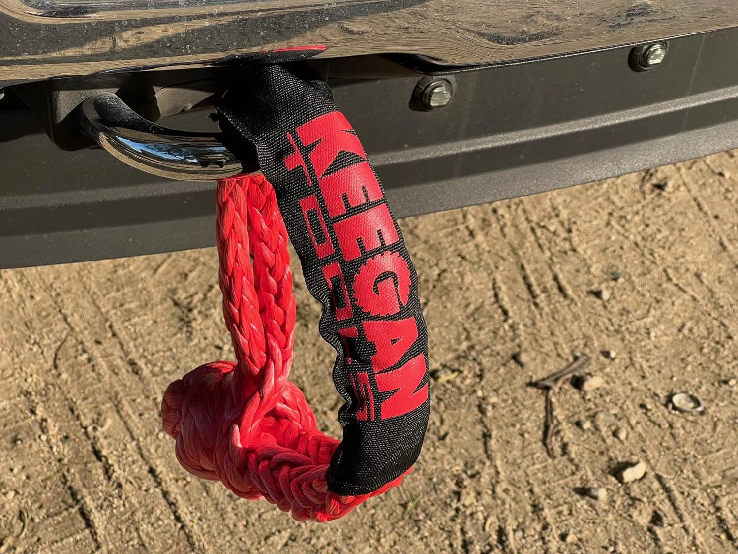 1/2" X 24" 65,000LBS Soft Shackle Recovery Rope for SUV Winch Snatch off Road US
